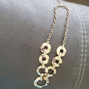 Chic Gold Link Necklace